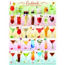 Puzzle 1000 Pièces - Cocktails - Eurographics