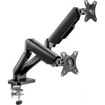 Support Pour 2 Écrans D'Ordinateur Pc - 17 À 32 Pouces - Articulé - Ajustable - Advance Acoustic
