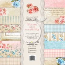8 Papiers Scrapbooking 30.5 X 30.5 Cm Lemoncraft Sense And Sensibility - LEMONCRAFT