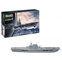 Maquette Bateau Porte-avions Uss Enterprise Cv-6 - 1/1200 - Revell 05824