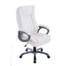 Chaise De Bureau Big Bern Blanc - Ovegna