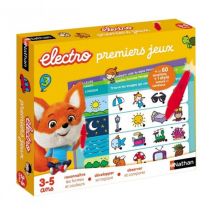 Electro Premiers Jeux 3-5 Ans - Quiz, Questions Reponses - Nathan - Jeu Educatif Avec Stylo - Nathan