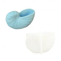 Moule En Silicone 13cm X 7,4cm X 8,1cm - Coquillage - Jesmonite