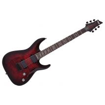 Omen Elite 6 - Black Cherry Burst Schecter