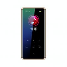 Lecteur Mp4 Bluetooth Portable 8gb Avec Radio Fm Et Enregistrement Intelligent Or Yonis - Yonis