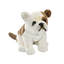 Peluche Bulldog Francais Assis 30cm - Anima