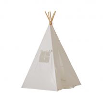 Tente Tipi Avec Tapis Blanc - Moi Mili