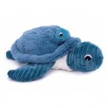 Ptipotos Tortue Maman Bebe Bleu - Globe Trotoys