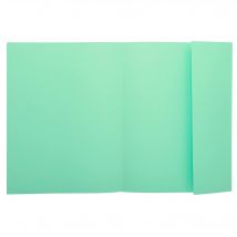 Paquet De 50 Chemises 1 Rabat Super 210 - 24x32cm - Vert Clair - X 5 - Exacompta