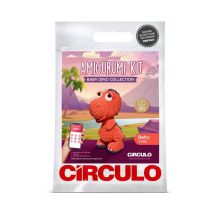 Kit Amigurumi Bébé T-rex - Circulo Orange