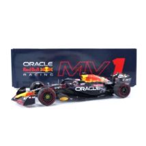 Voiture Miniature De Collection - Minichamps - Red Bull Rb19 - Échelle 1/18 - Bleu/ Rouge/ Jaune - Intérieur - Minichamps