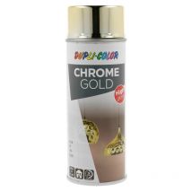 Bombe De Peinture - Effet Chrome Or - Tous Supports - Dupli Color - 400ml