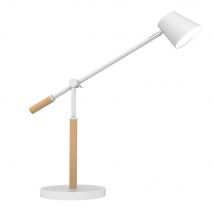 Vicky Lampe Design Led Blanc/hêtre - Unilux