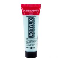 Peinture Acrylique En Tube - Vert Turquoise Clair - 660 - Amsterdam - 20ml