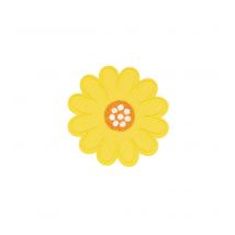 Lot De 3 Écussons Thermocollants Fleur Rose 5,3cm X 5cm - My mercerie