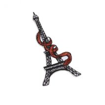 Ecusson Thermocollant Paris Tour Eiffel 7cm X 3,5cm - My mercerie