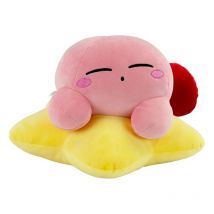 Kirby - Peluche Mocchi-mocchi Mega Warpstar Kirby 30 Cm - Tomy