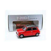 Voiture Miniature - Welly - Mini Cooper 1959 - Échelle 1/24 - Rouge - Pour Enfants Dès 14 Ans - Welly