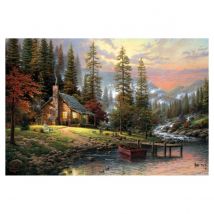 500 Pièces Puzzle Maison En Pleine Montagne - Schmidt