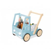 Kipplaster Fred Chariot De Marche Laqué Mdf Laqué Multicolore - Pinolino