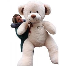 Nounours En Peluche Énorme Teddy Bear 75+85 Crème-marron - Velinda