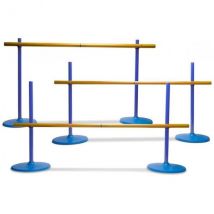 Set 3 Haies D'Entrainement Et Limbo - Saut De Haies - Bs Toys - Ga387 - Jeu Sport Plein Air - BuitenSpeel
