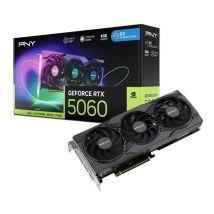 Carte Graphique - Geforce Rtx 5060 - 8gb - Argb - Overclocked - Triple Fan - Dlss 4 - Pny