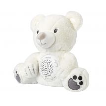 Peluche Projecteur Ours Blanc - Milly Mally
