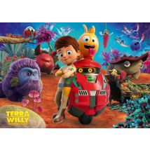 Puzzle 104 Pièces - Pièces Xxl - Terra Willy - Unexplored Planet - Bluebird Puzzle