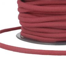Bobine 20m Cordon Coton Rouge Bourgogne 8mm - My mercerie