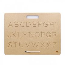 Tablette Écriture Majuscules Scripts Montessori - Mazafran