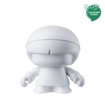 Xoopar Boy Plastique Recyclé Enceinte Bluetooth Sans Fil Blanc