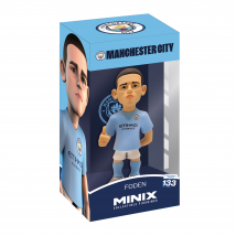 Minix - Football Stars #133 - Manchester City - Foden 47 - Figurine À Collectionner 12 Cm