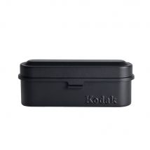 Kodak Film Case (135) - Boîtier Compact En Acier Pour 5 Rouleaux De Film 135 Mm, Capot Amovible, Design Années 70, Protection Poussière Et Humidité - 