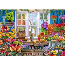 Puzzle 500 Pièces - Flower Shoppe - Bluebird Puzzle