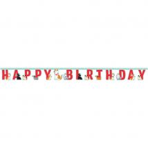 Guirlande Happy Birthday Dog Party - CREATIVE PARTY