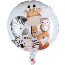 Ballon Aluminium Hélium Explorateur - Ø 45 Cm - Annikids
