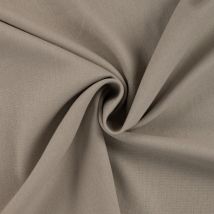 Tissu Viscose Lin Jimmy Uni Beige - Au Mètre - Craftine