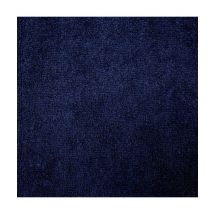 Tissu Éponge Bouclette Coton Bleu Vendu Au Mètre - Distrifil