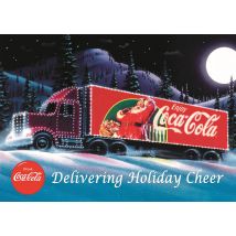 Puzzle 1000 Pièces - Coca-cola : Caravane De Noël - Trefl