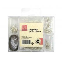 Matériel Apprêts Pour Création Bijoux Argenté 400 Pièces - Megacrea DIY