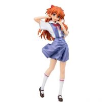 Neon Genesis Evangelion - Statuette Xstellar Asuka Uniform Ver. 21 Cm - Sega