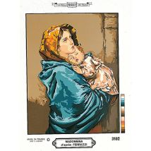 Canevas Pénélope Antique Madonnina 50x65cm - Margot