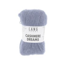 Pelote Exceptionnelle Cachemire Et Soie Cashmere Dreams - 25gr - Lang Yarns 0033 Bleu - LangYarns