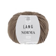 Pelote De Coton À Tricoter Norma - Lang Yarns 68 Marron - LangYarns