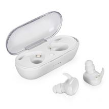 Ecouteurs Bluetooth 5.0 Etanches Avec Boîte De Charge Et Appels Hd Blanc Yonis - Yonis