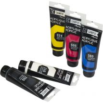 Coffret Peinture Acrylique De 5 Tubes - Raphael - Raphaël