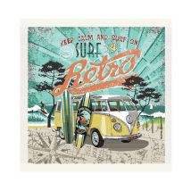 Tissu Carré Jacquard 48 Cm X 48 Cm Kombi - Distrifil