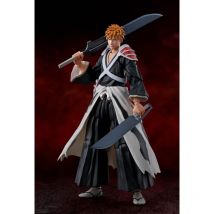 Bleach : Thousand-year Blood War - Figurine S.h. Figuarts Ichigo Kurosaki Dual Zangetsu 16 Cm - Tamashii Nations