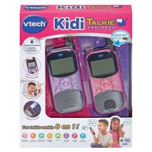 Set De 2 Talkies-walkies Vtech Kidi Explorer Rose Et Violet - Vtech